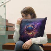 〔占星術の〕十二宮図カスタムがん占星術ファンタジーサンサインTh クッション