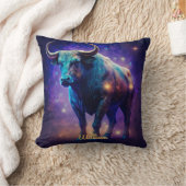 〔占星術の〕十二宮図カスタムタウロス占星術ファンタジーサンサイン クッション (ブランケット)