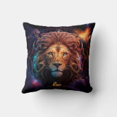 〔占星術の〕十二宮図カスタムレオ占星術ファンタジーサンサイン クッション (裏面)