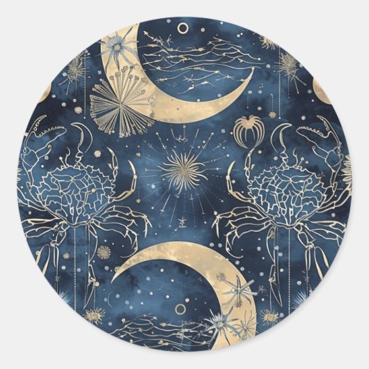 〔占星術の〕十二宮図カスタム標識エンベロープシール ラウンドシール (正面)