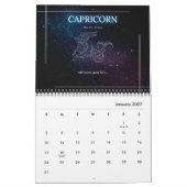 〔占星術の〕十二宮図カランダー2024星占い〔占星術の〕十二宮図シンボルや象徴 カレンダー (1月 2027)
