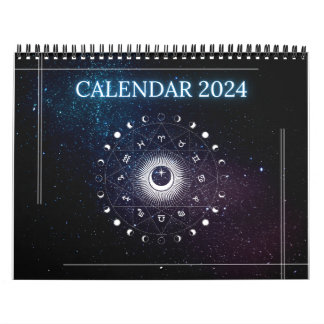 〔占星術の〕十二宮図カレンダー星占い2024 カレンダー