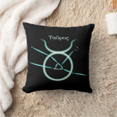 〔占星術の〕十二宮図コンステレーショントーラス装飾用クッション クッション (ブランケット)