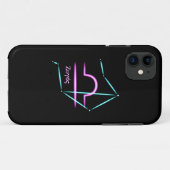 〔占星術の〕十二宮図コンステレーションライブラリのケースメイトiPhoneケース Case-Mate iPhoneケース (裏面(横))