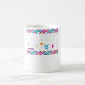 〔占星術の〕十二宮図サインおもしろいタウロス歯周グラフィックプルオーバー コーヒーマグカップ (中央)