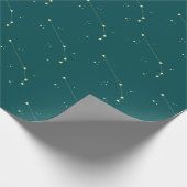 〔占星術の〕十二宮図サインアリー星占い誕生日 ラッピングペーパー (角)