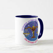 〔占星術の〕十二宮図サインリブラ マグカップ (正面右)