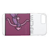 〔占星術の〕十二宮図サイン射手座パーソナライズされた誕生日iPC Case-Mate iPhoneケース (裏面(横))