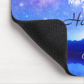 〔占星術の〕十二宮図サイン山羊座ドリーミースタースカイ引用文セラム マウスパッド (コーナー)