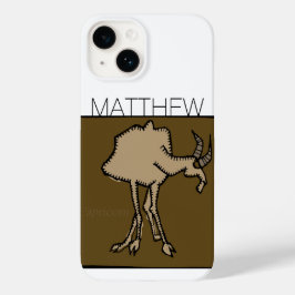 〔占星術の〕十二宮図サイン山羊座パーソナライズされた誕生日iPC Case-Mate iPhone 14ケース