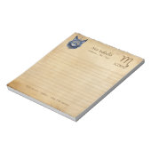 〔占星術の〕十二宮図サイン蠍座とSeventional Cat Notepad ノートパッド (回転)