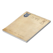 〔占星術の〕十二宮図サイン魚座&シナ猫 – メモ帳 (回転)