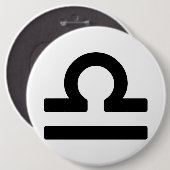 〔占星術の〕十二宮図サイン 缶バッジ (正面&裏面)