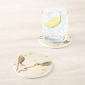 「〔占星術の〕十二宮図サイン：魚座」コースター コースター (側面)