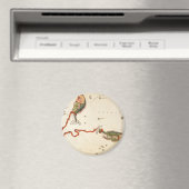 「〔占星術の〕十二宮図サイン：魚座」磁石 マグネット (インサイチュ (食洗機))