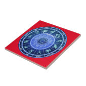 〔占星術の〕十二宮図サンサイン星占いカレンダーThunder_Cove タイル (側面)