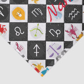 〔占星術の〕十二宮図サンサイン星占いカレンダーThunder_Cove 薄葉紙 (詳細)