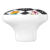 〔占星術の〕十二宮図サンサイン星占カレンダーThunder_Cove セラミックノブ (側面)