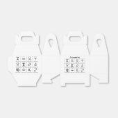 〔占星術の〕十二宮図サンサイン星占カレンダーThunder_Cove フェイバーボックス (折り畳みなし)