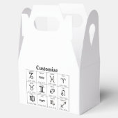 〔占星術の〕十二宮図サンサイン星占カレンダーThunder_Cove フェイバーボックス (オープン)