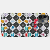 〔占星術の〕十二宮図サンサイン星占カレンダーThunder_Cove Case-Mate iPhoneケース (裏面(横))