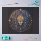 〔占星術の〕十二宮図シリーズデザイン12 薄葉紙 (クラフト)