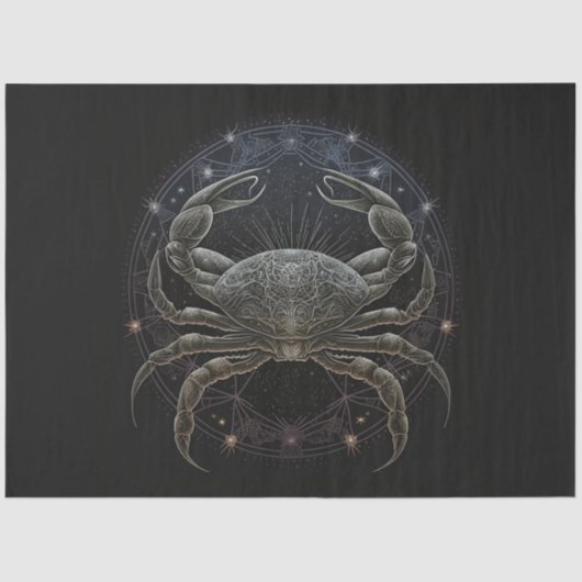 〔占星術の〕十二宮図シリーズデザイン1 薄葉紙 (正面)