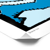 〔占星術の〕十二宮図シンボルや象徴アクエリアス誕生日Perfect Poster 20 ポスター (コーナー)