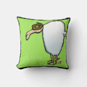 〔占星術の〕十二宮図シンボルや象徴アリー誕生日枕 クッション (正面)