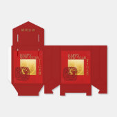 〔占星術の〕十二宮図シンボルや象徴コイ中国のンタイガー新年2022 フェイバーボックス (折り畳みなし)