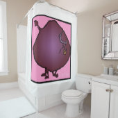 〔占星術の〕十二宮図シンボルや象徴タウラスシャワーカーテン シャワーカーテン (インサイチュ)