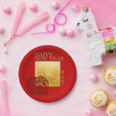 〔占星術の〕十二宮図シンボルや象徴ラットペーパー中国のカット年2020PP ペーパープレート (パーティー)