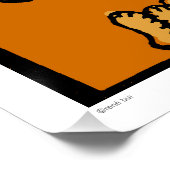 〔占星術の〕十二宮図シンボルや象徴レオ誕生日パーフェクトポスター20x20 ポスター (コーナー)