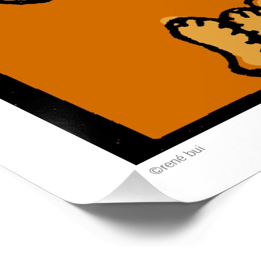 〔占星術の〕十二宮図シンボルや象徴レオ誕生日パーフェクトポスター20x20 ポスター (コーナー)