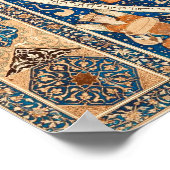 〔占星術の〕十二宮図シンボルや象徴ヴィンテージ天体マップ ポスター (角)