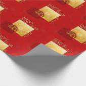 〔占星術の〕十二宮図シンボルや象徴中国の陰陽2020年WP ラッピングペーパー (角)