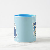 〔占星術の〕十二宮図シンボルや象徴及びコーヒー蠍座 マグカップ (中央)