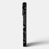 〔占星術の〕十二宮図シンボルや象徴夜空コンステレーションスターズ Case-Mate iPhoneケース (裏面 / 左)
