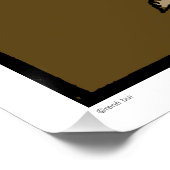 〔占星術の〕十二宮図シンボルや象徴山羊座誕生日Perfect Poster 20 ポスター (コーナー)