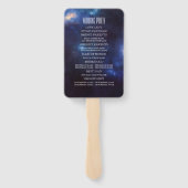 〔占星術の〕十二宮図シンボルや象徴 |コンステレーション結婚式 プログラム ハンドファン (裏面)