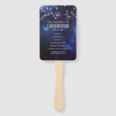 〔占星術の〕十二宮図シンボルや象徴 |コンステレーション結婚式 プログラム ハンドファン (正面)