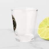 〔占星術の〕十二宮図シンボルシーヤギ天ファンタジー山羊座 ショットグラス (右)