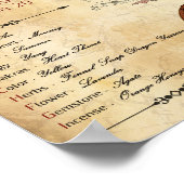 〔占星術の〕十二宮図ジェミニ誕生標識ポスター ポスター (角)