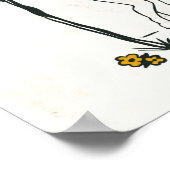 〔占星術の〕十二宮図スタイルトイルアートウィーザ《星座》乙女座メイド ポスター (角)