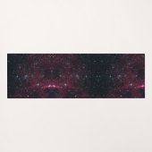 〔占星術の〕十二宮図スターサイン蠍座モノグラムグリッター ヨガマット (裏面(横))