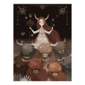 〔占星術の〕十二宮図タウラスバイアレクサンドラディカイア ポスター (正面)