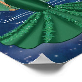 〔占星術の〕十二宮図タウロスの女神と支配惑星ビーナス ポスター (角)