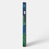 〔占星術の〕十二宮図タウロス女神インシテリア銀河系宇宙 iPhoneケース (左側面)