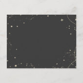 〔占星術の〕十二宮図タロット天測ブライダルシャワーレシピカード エンクロージャーカード (裏面)