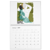 〔占星術の〕十二宮図デザインカレンダー カレンダー (1月 2027)